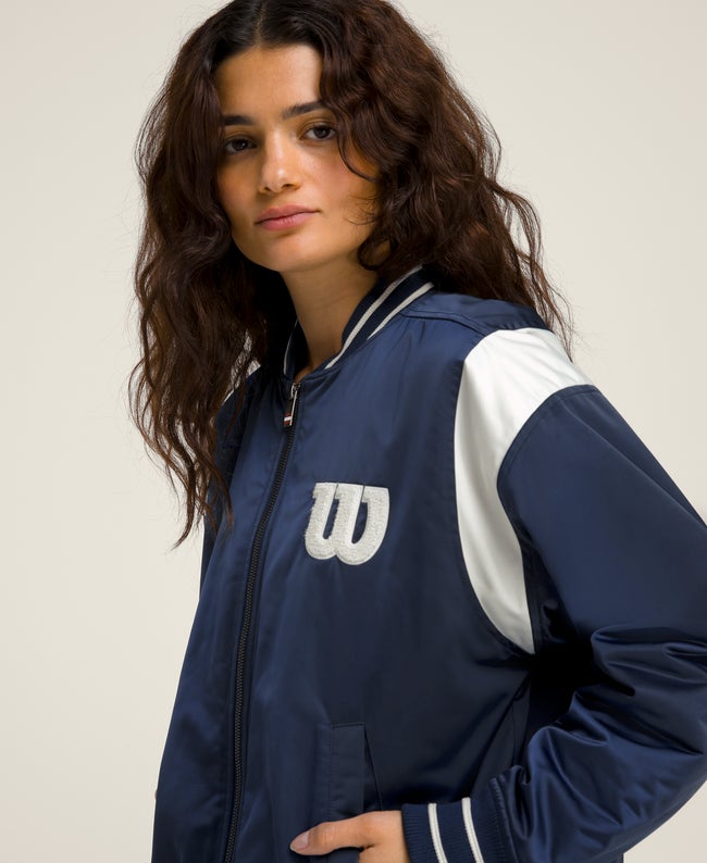 Satin Heritage Bomber Jacket