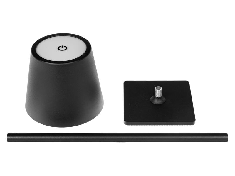 COCON USB-Tischleuchte, Schwarz Portable LED-Leuchte