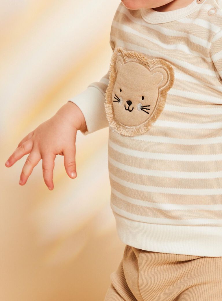 Ensemble sweat et legging beige clair