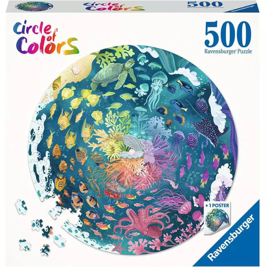 Ravensburger Circle of Colors - Ocean & Submarine bunt