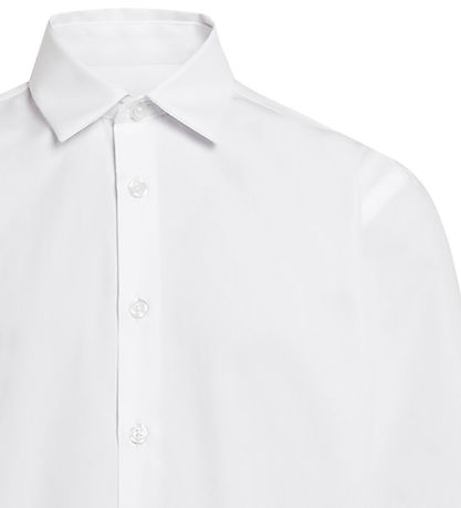 Grønt Skjorte - Tes Shirt - Hvid
