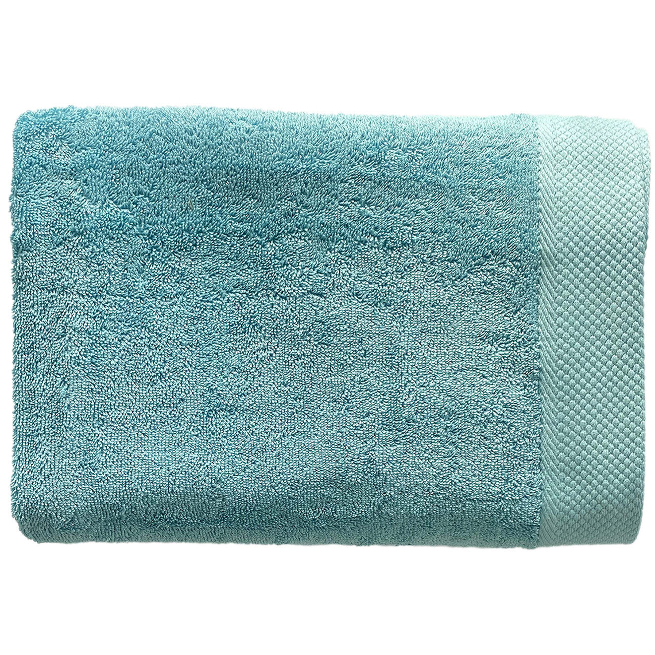 Soft by Perle de Coton Drap de bain aqua