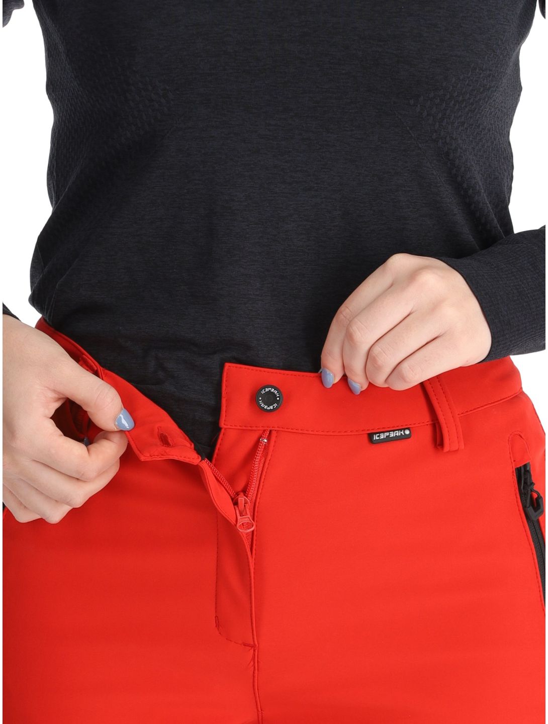 Frechen softshell skibroek dames  kort model