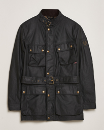 Belstaff Trailmaster Wax Jacket Black