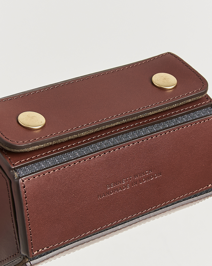 Bennett Winch Double Watch Roll Brown