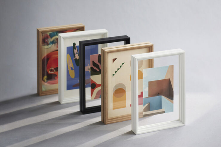 Moebe Standing Frame A5 White White