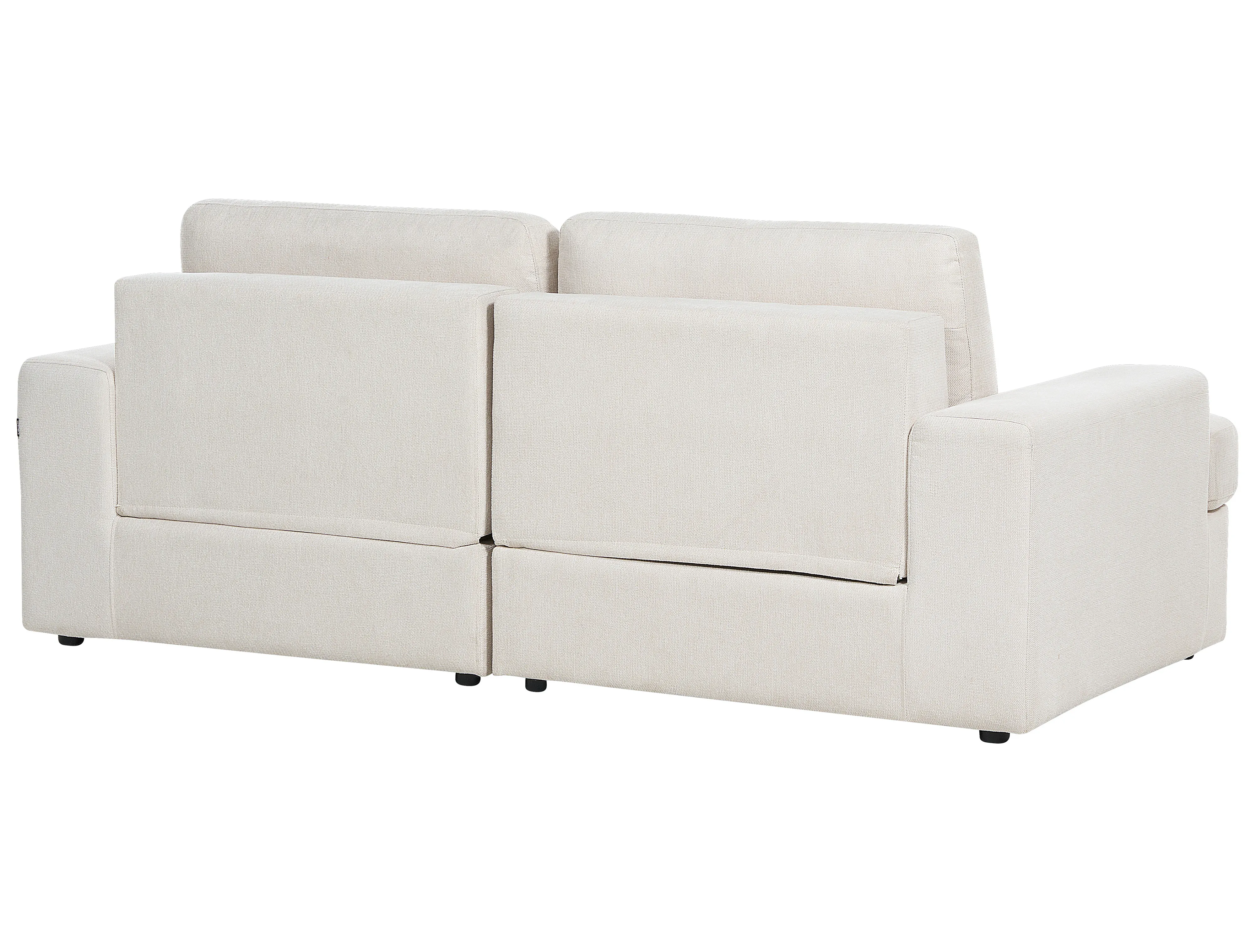Bank 3-zits ALLA Stof Lichtbeige