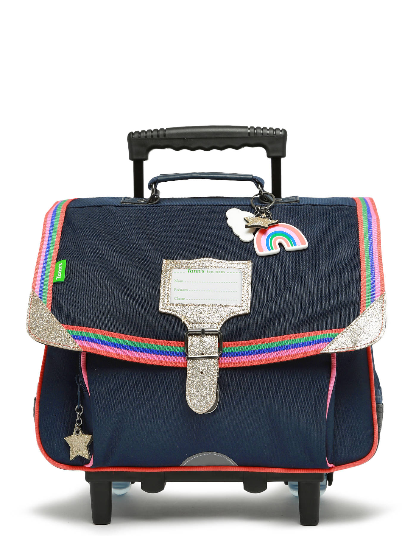 Cartable  roulettes 2 compartiments TANN'S