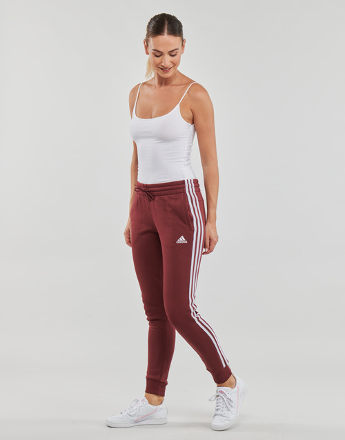 Adidas Sportswear - 3S FL C PT - Marron / Blanc