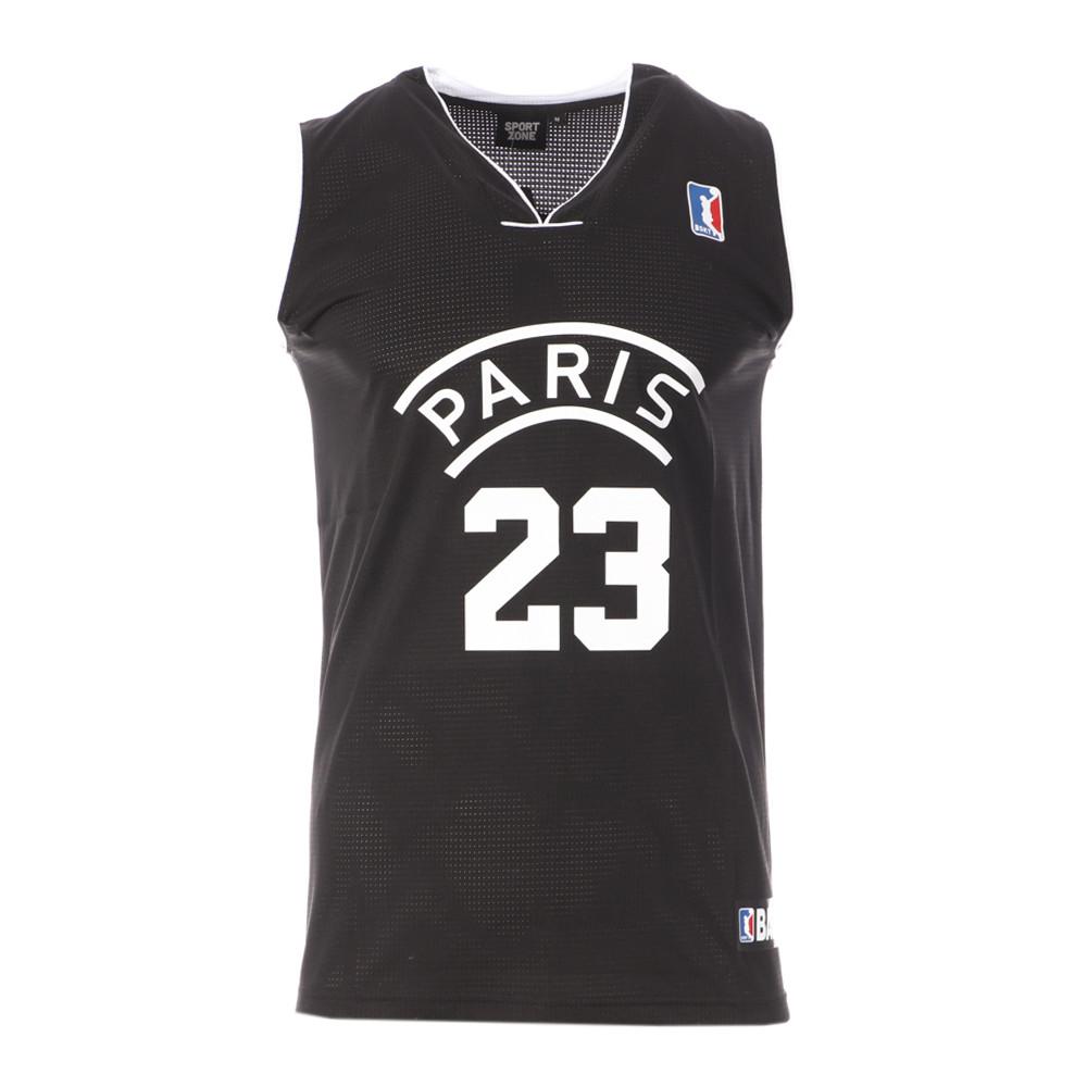Sport Zone Paris Maillot de basket Noir Homme Sport Zone Paris 23