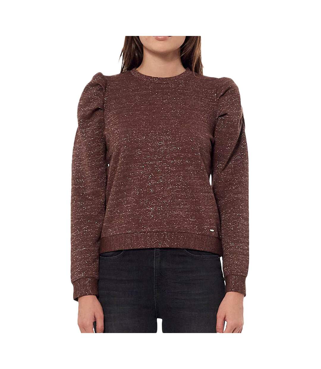 Pull Marron Femme Kaporal Flexi