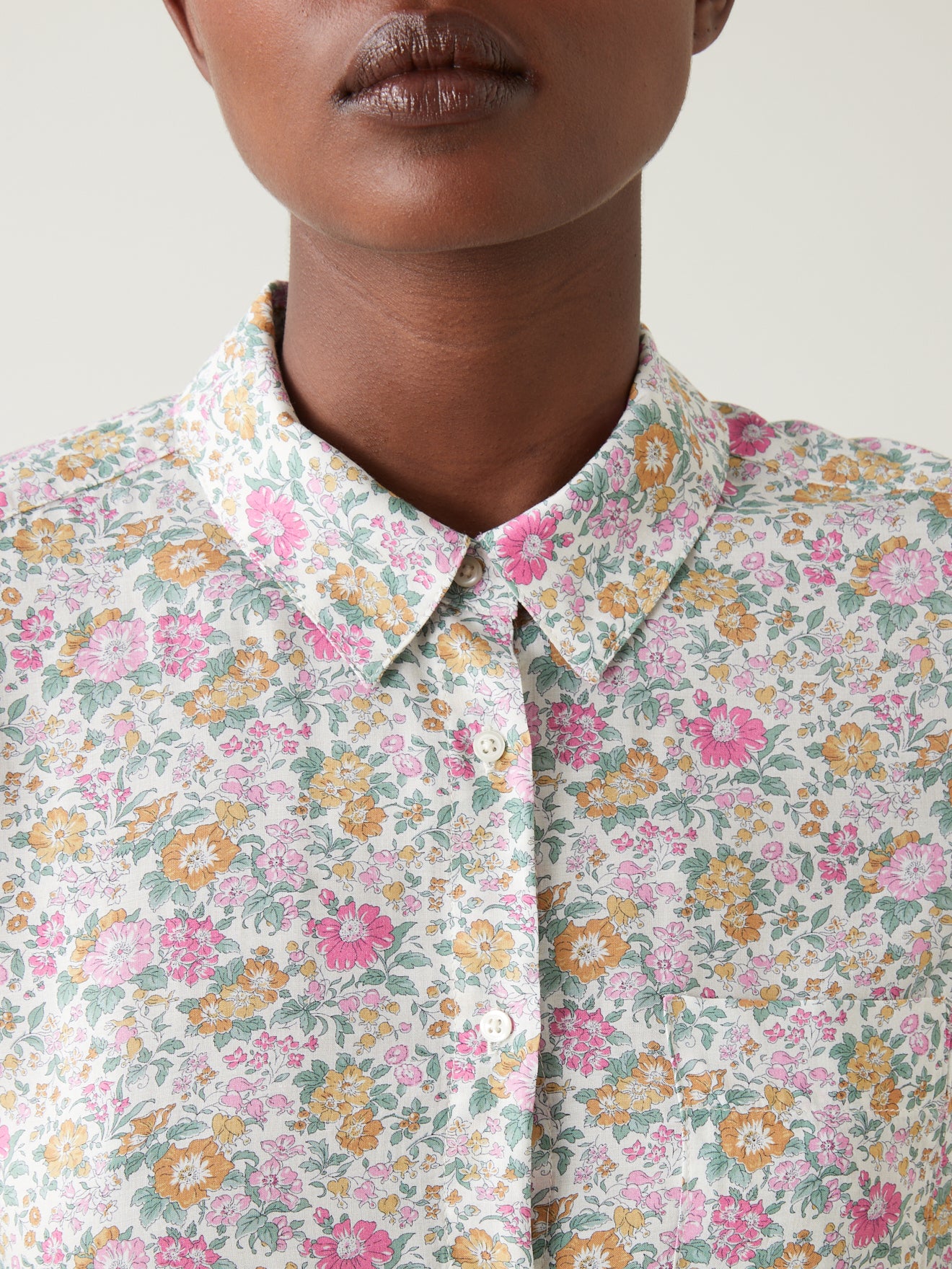 Chemise femme tissu Liberty - Limited Collection