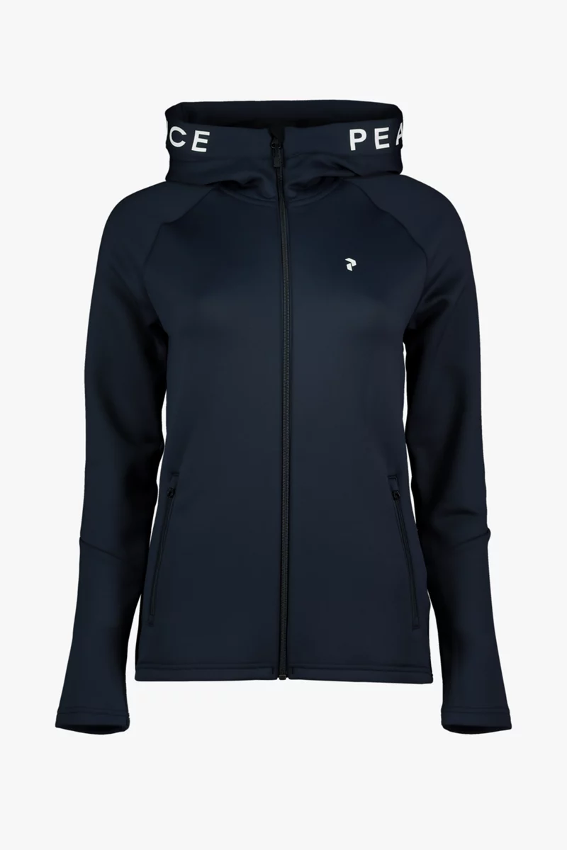 PEAK PERFORMANCE Rider Zip Hood Damen Midlayer