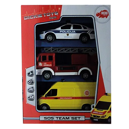 Dickie Toys S.O.S. Team Set, sortiert