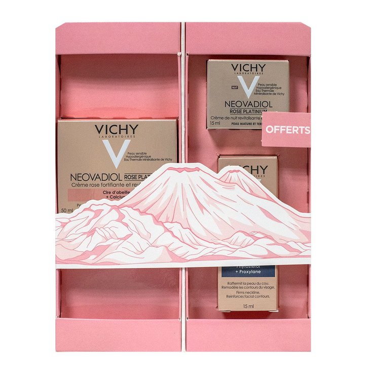 Coffret Neovadiol crème rose fortifiante + 2 produits offerts