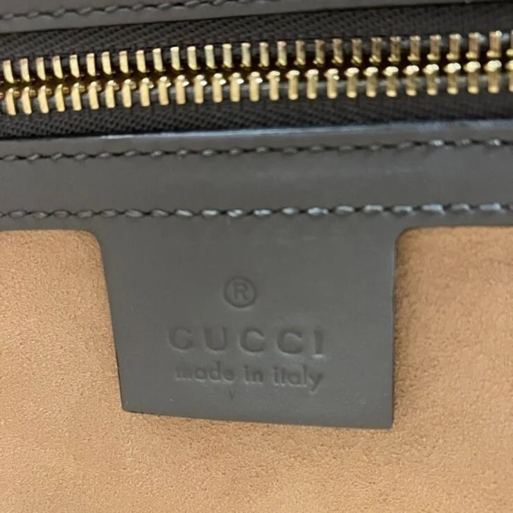 Gucci Vintage Gucci Bamboo Grey