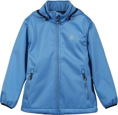 Color Kids Softshelljakke, Coronet Blue