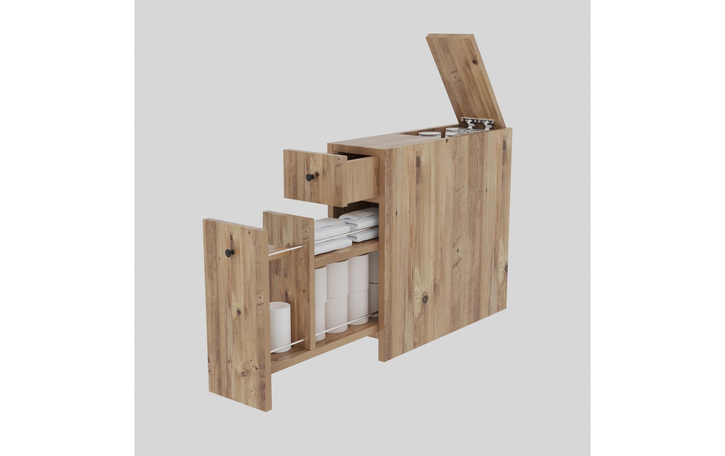 WOODY FASHION Badregal »Calencia«