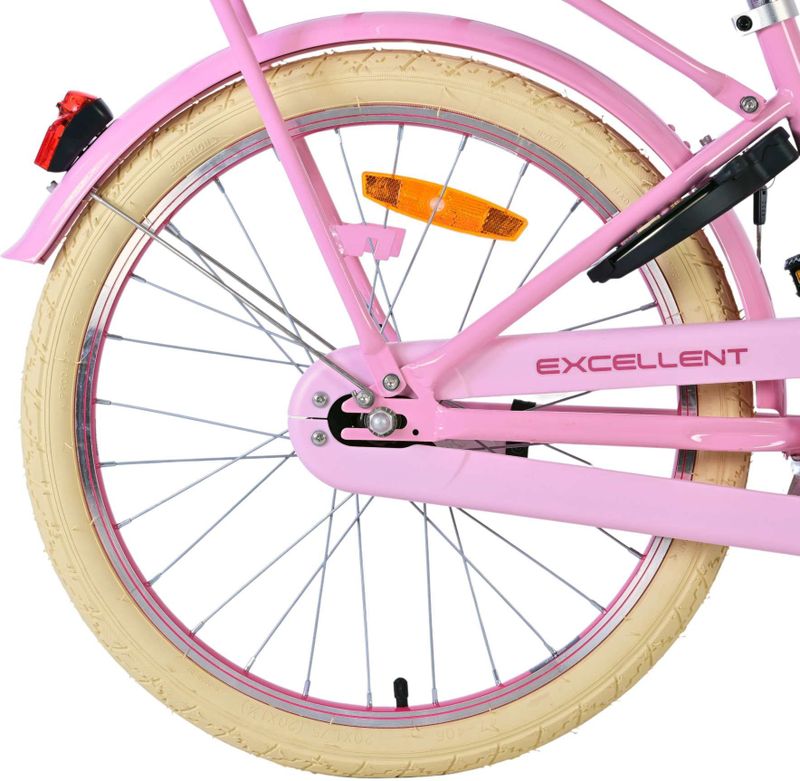 Volare Excellent Kinderfiets - Meisjes - 20 inch - Roze