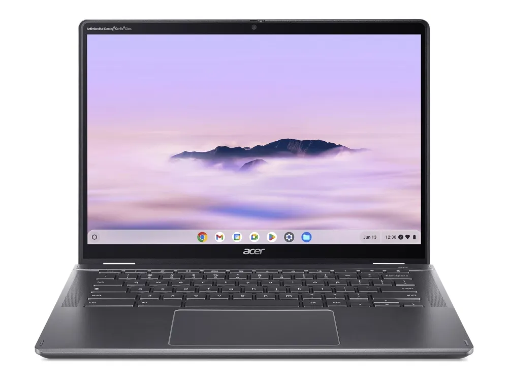 Acer Chromebook Plus Spin 514 CPE594-1N-TCO - Flipdesign - Intel Core i3 - i3-1315U / op til 4.5 GHz - Chrome OS - UHD Graphics - 8 GB RAM - 256 GB SSD NVMe - 14