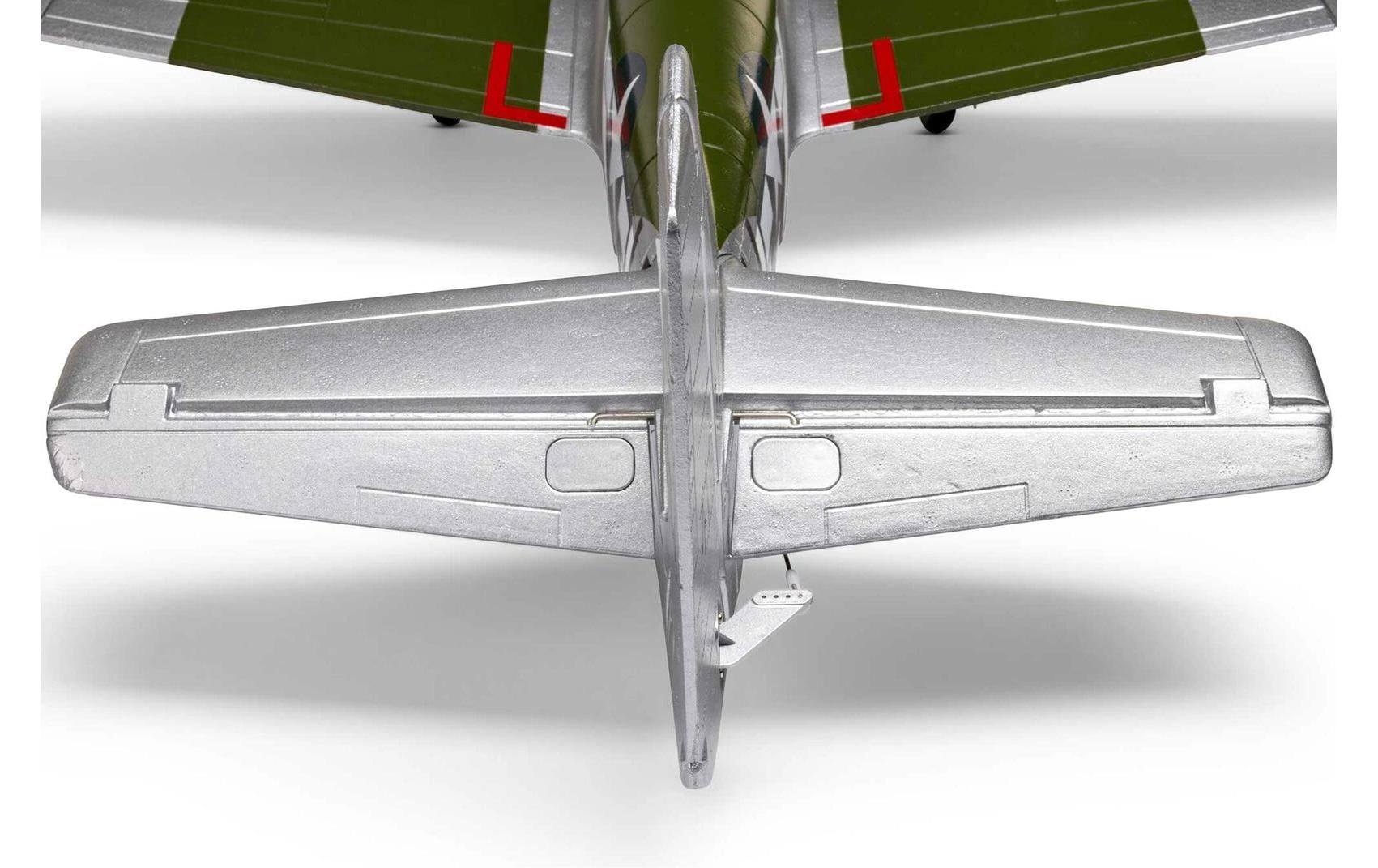 Warbird P-51D Mustang 1000 mm PNP<br>Warbird-Modell für Einsteiger und erfahrene Piloten