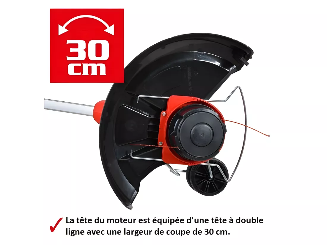 Hecht 630 Coupe herbe Coupe bordure électrique léger 600W 10 300tr/min