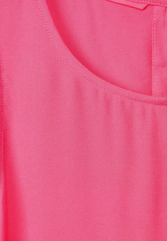 Blusentop mit Stickerei - berry rose