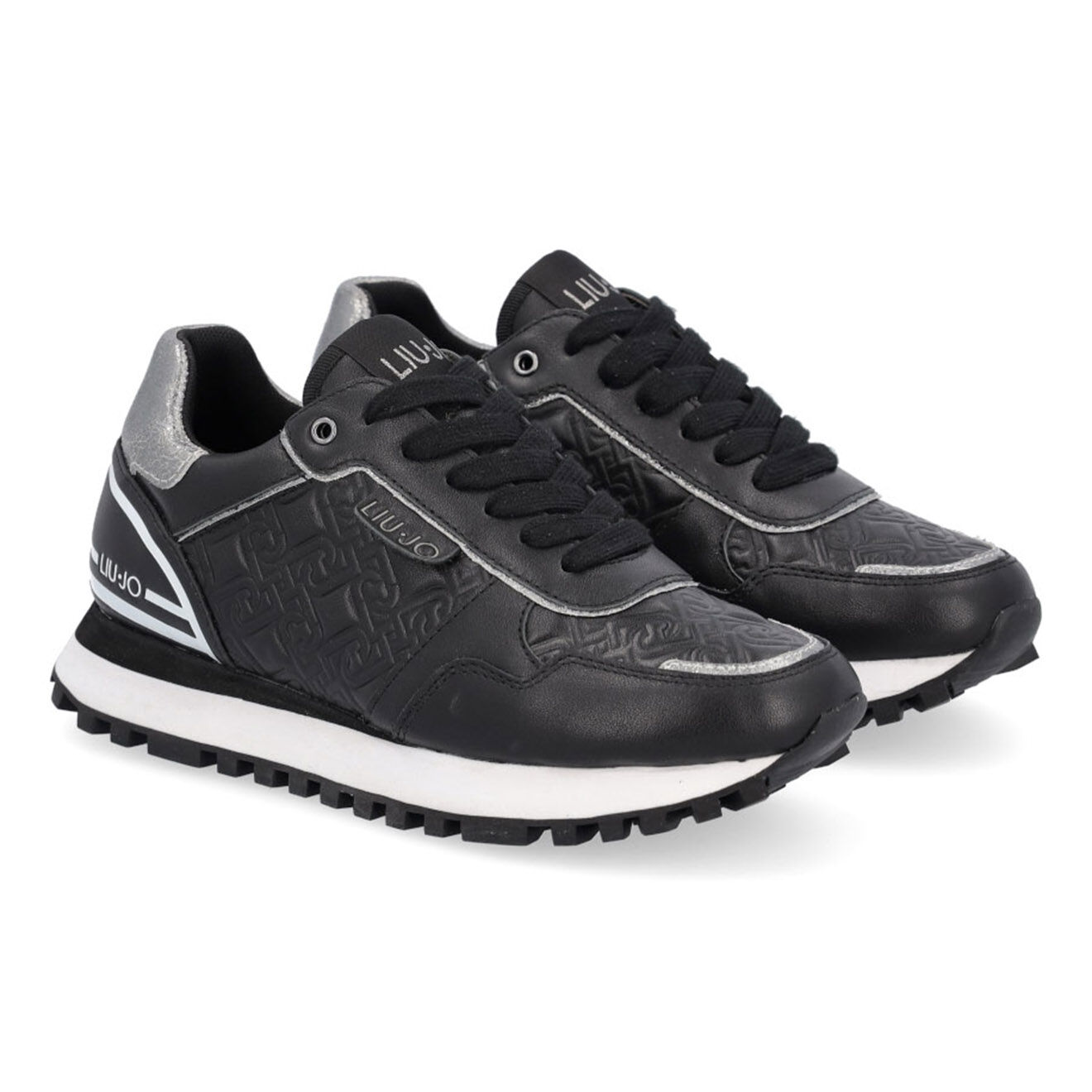 Liu-Jo Sneakers en Cuir Wonder noires