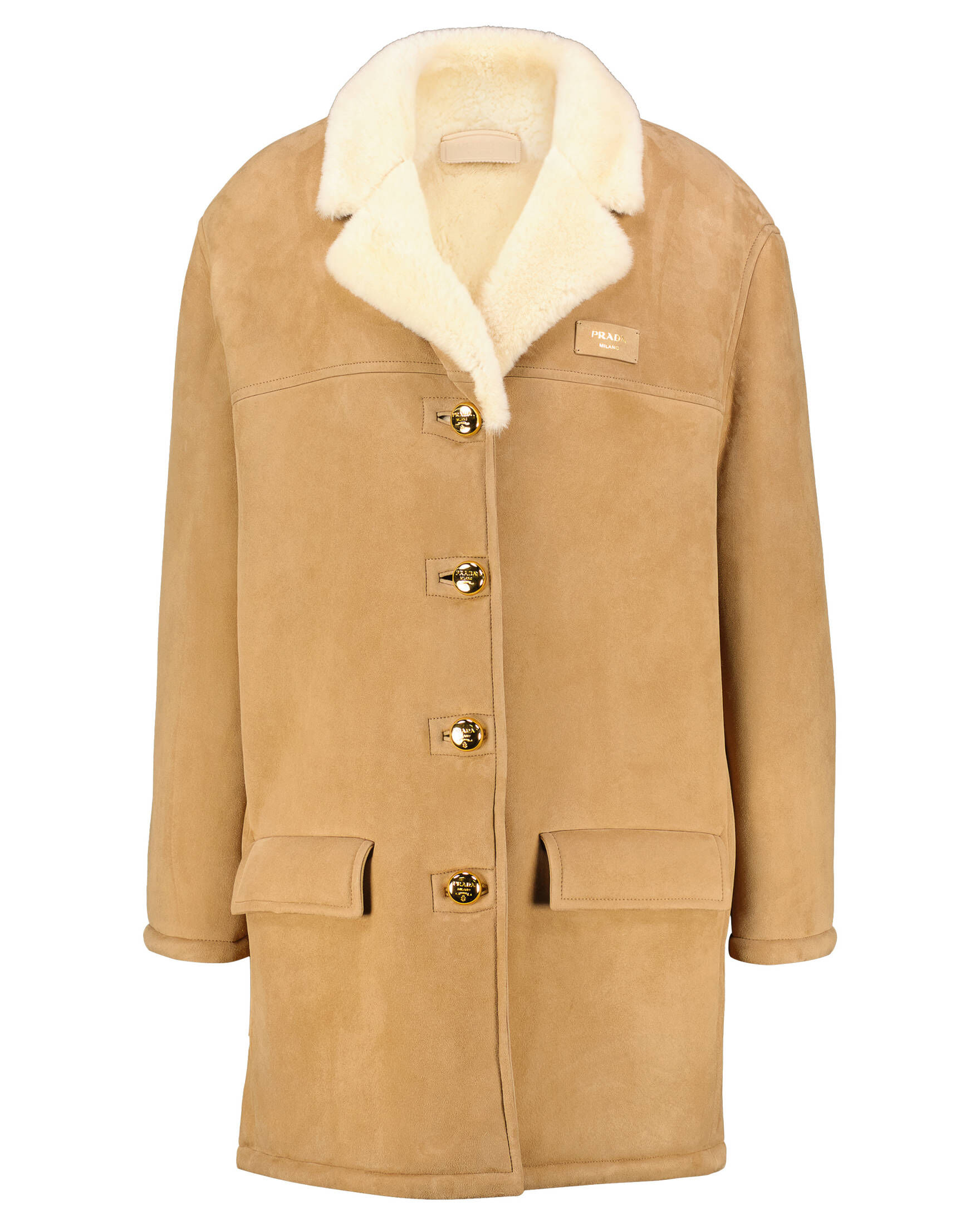Prada| Damen Ledermantel