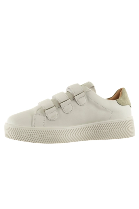 Baskets basses vanessa wu camelia vert amande
