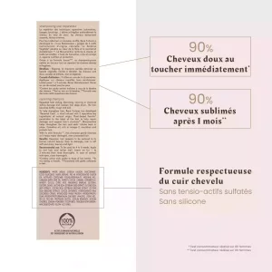Absolue Keratine - Shampooing-soin réparateur sans sulfates à la Kératine Végétale - 200ml