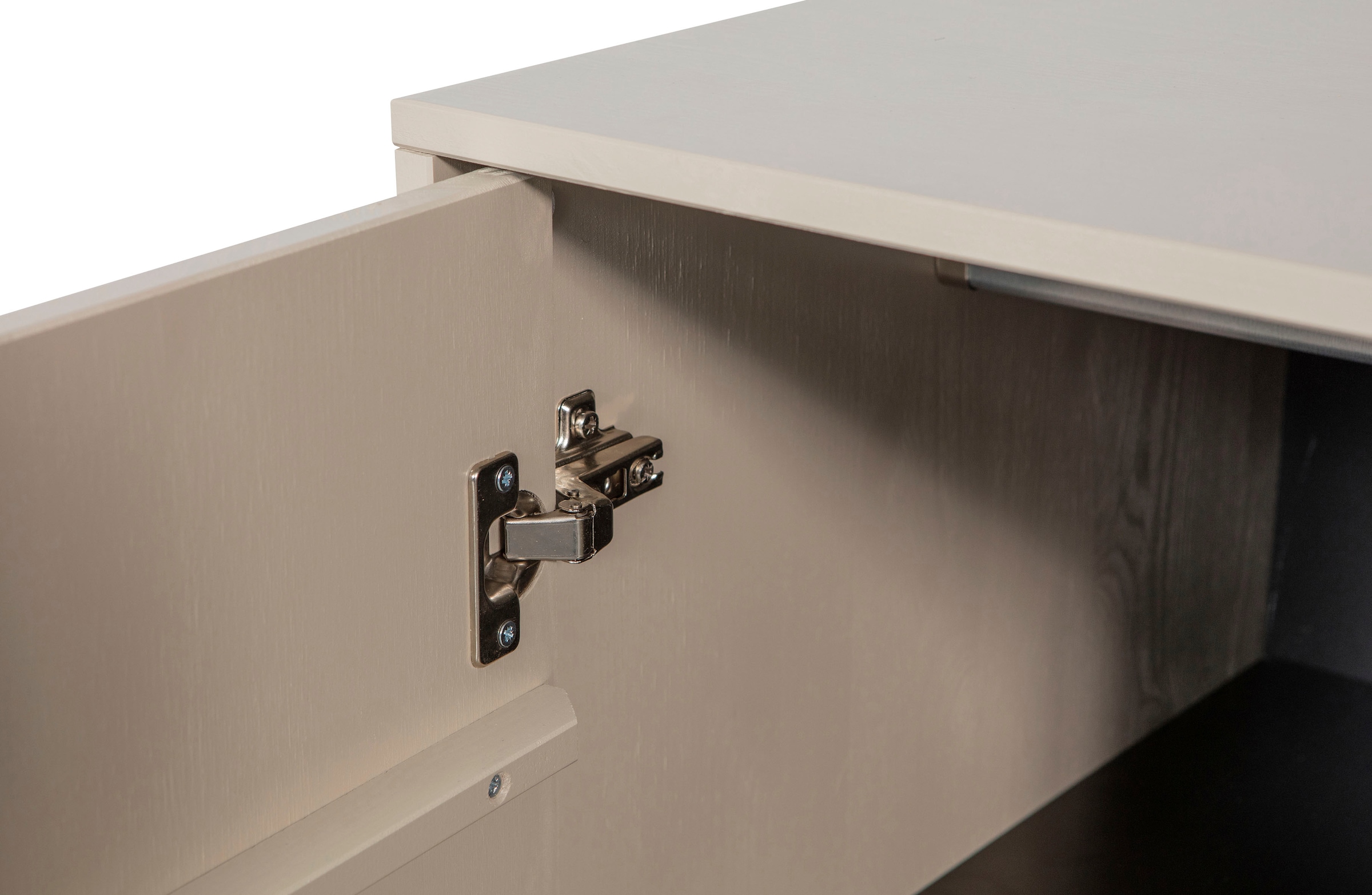 WOOOD Highboard »Daily Hochkommode« Kommode mit Push-to-Open Funktion, Höhe 110 cm, Breite 50 cm