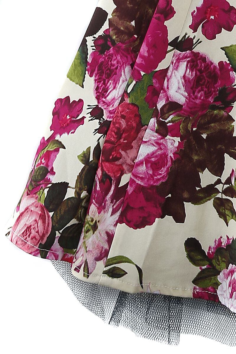 Robe Trapèze Florale Audrey 50's | H&R London Robe