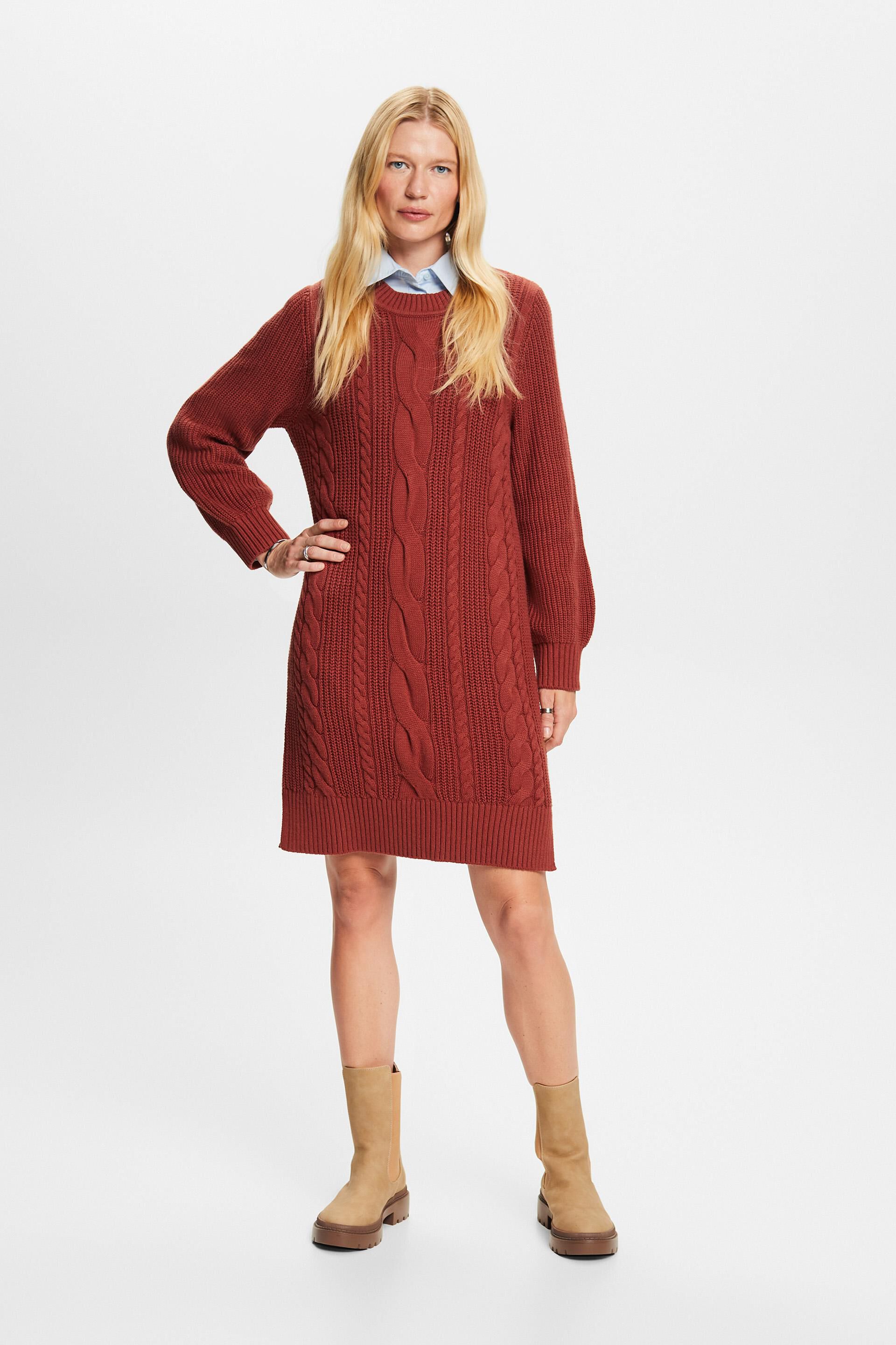 Dresses flat knitted