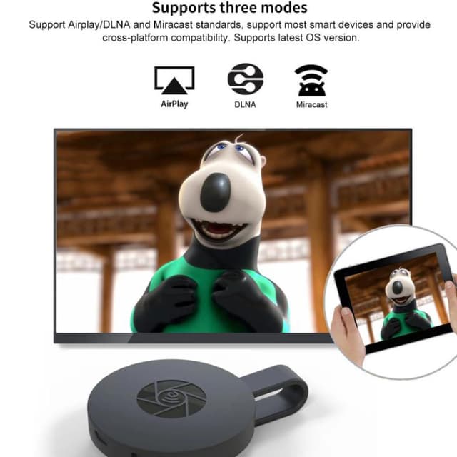 Mediestreamer trådløs HDMI dongle 1080p