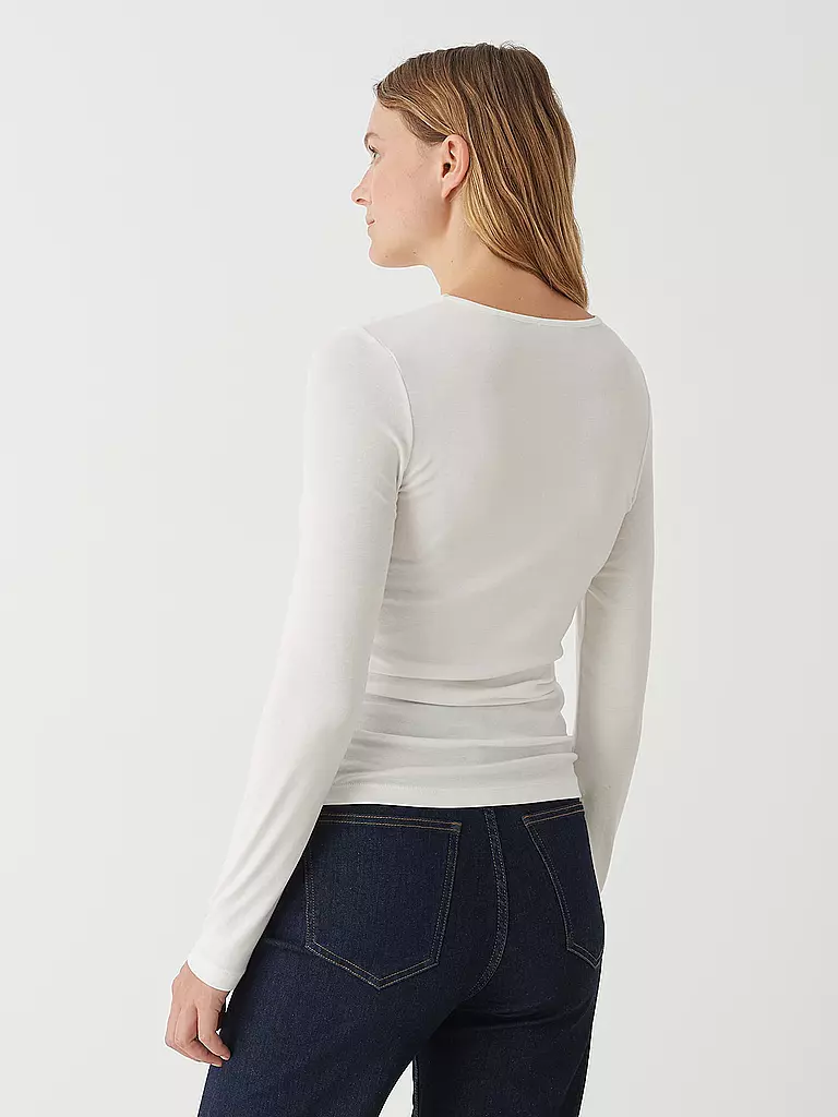 OPUS Langarmshirt SOGETI creme