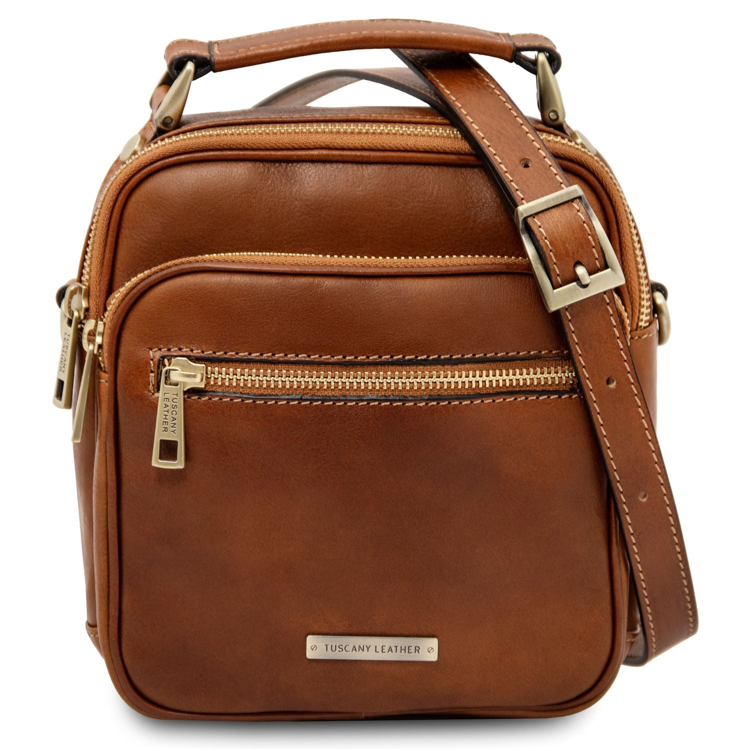 TL142457 – Paul – leren Crossbodytas