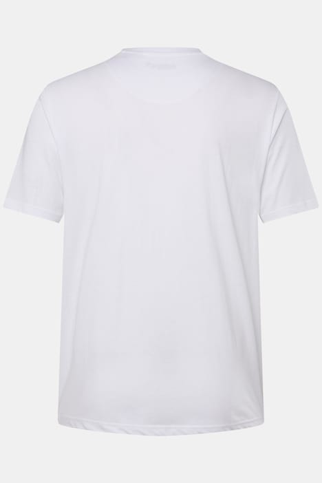 Men+ T-Shirt, Basic, Halbarm, V-Ausschnitt, bis 8 XL