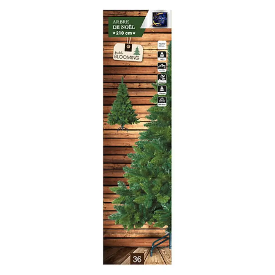 Feeric Christmas Kunst kerstboom - groen - H210 cm - D127 cm