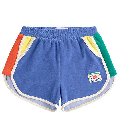 Bobo Choses Shorts - Lächelnder Farbblock - Blau