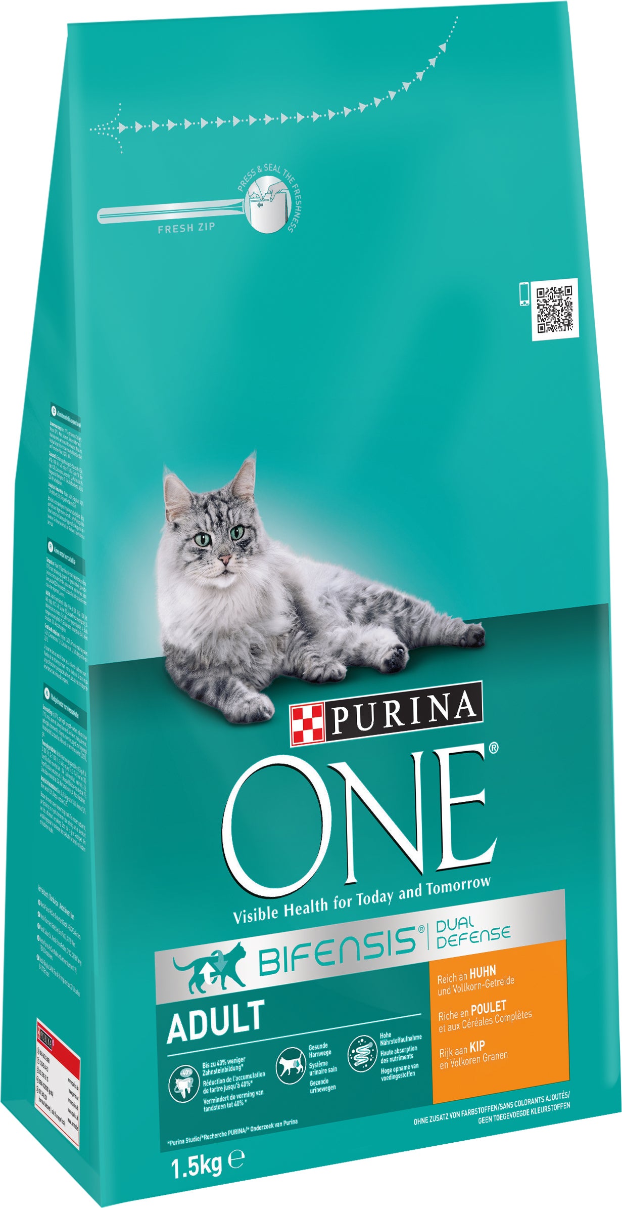 Purina One kat kip&verse groenten 1,5 kg