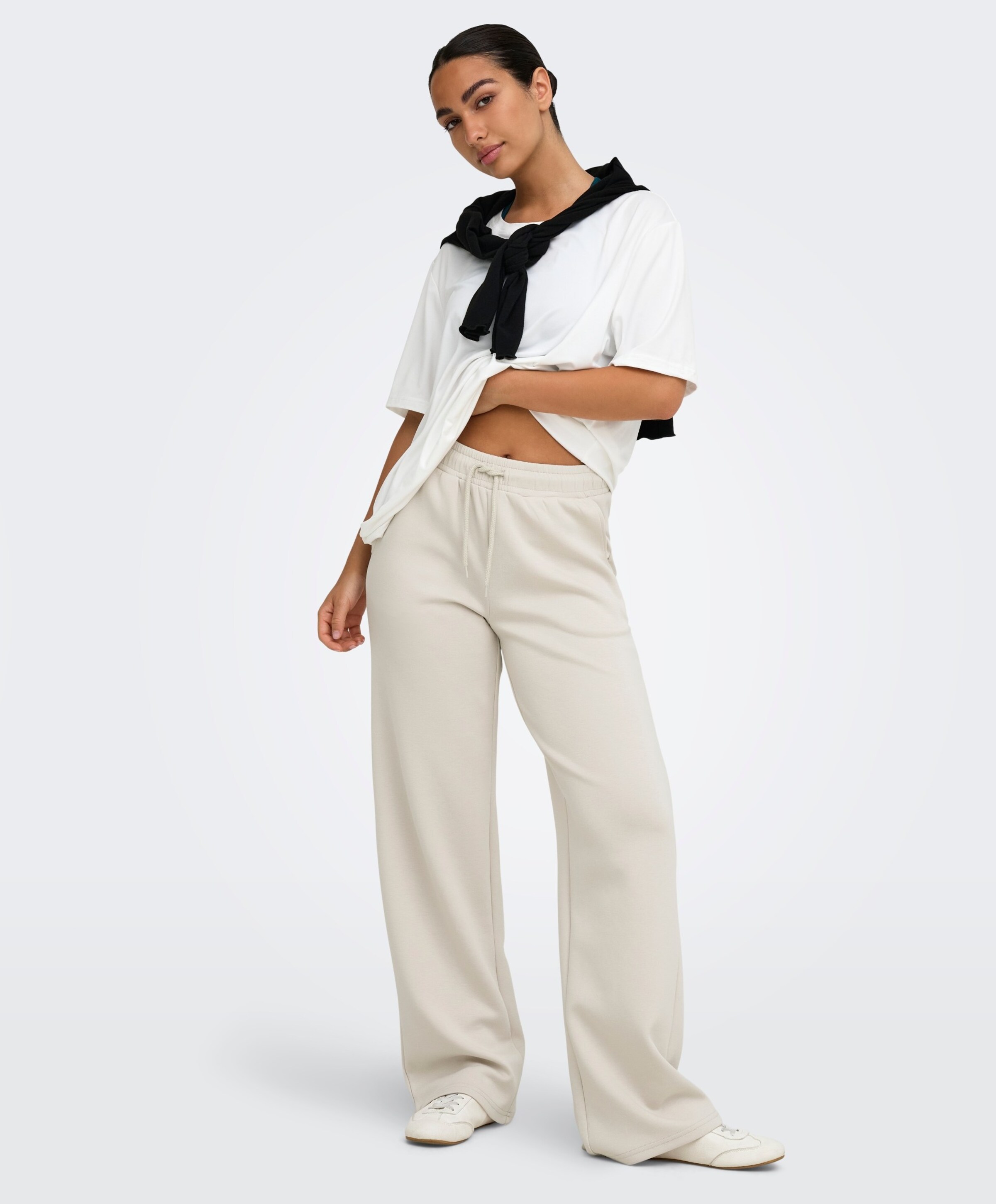 Only play ONPLOUNGE MW STR SWT NOOS dames trainingsbroek grijs