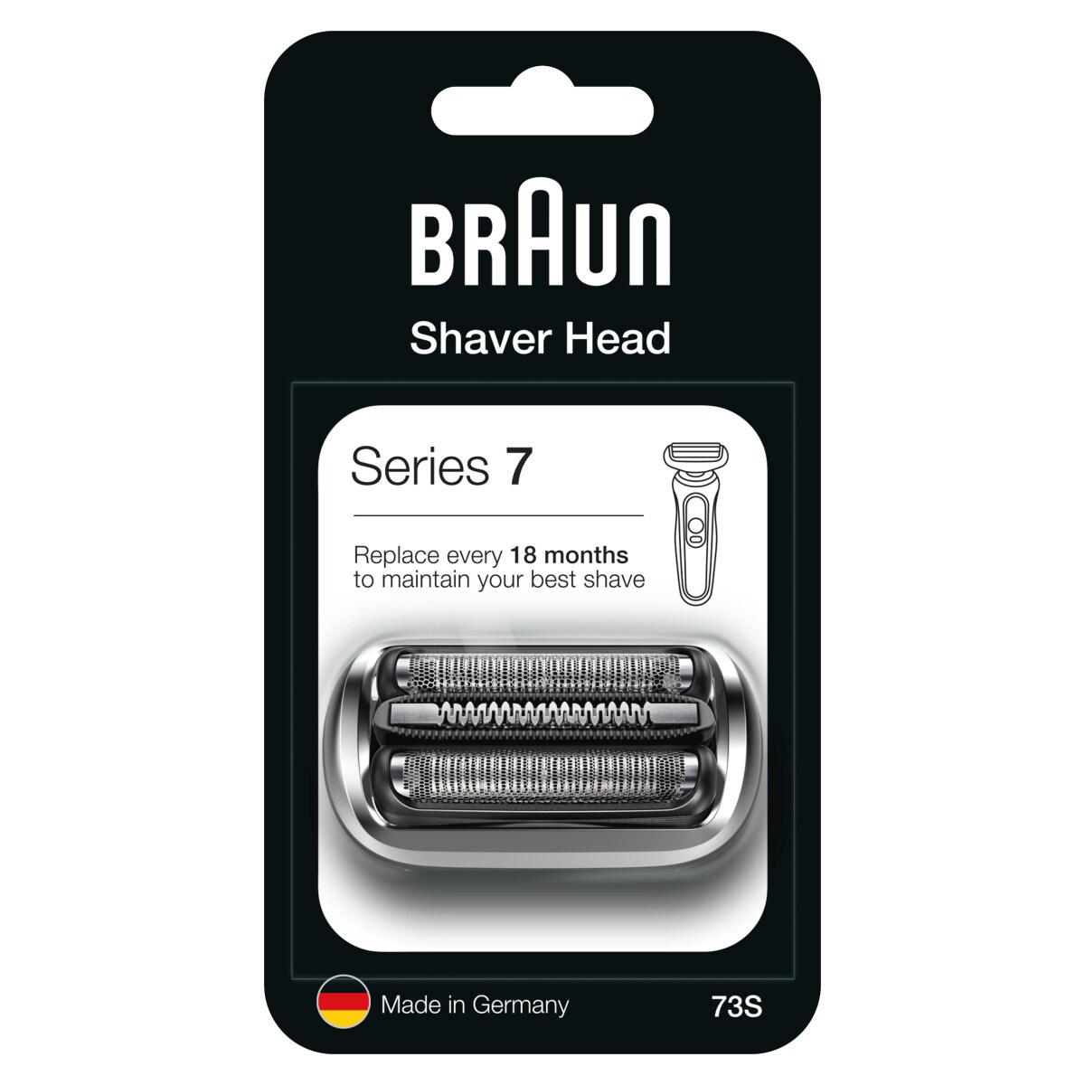 Braun Kombipack 73S Scherfolie + Schermesser