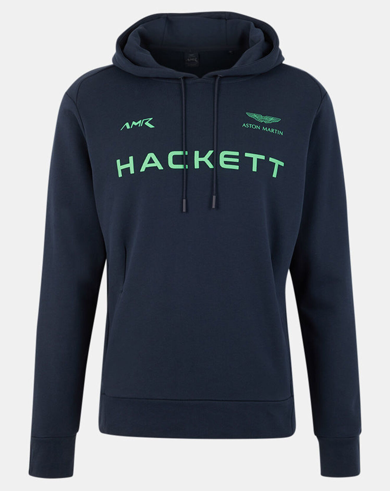 Hackett London Sweat à capuche Aston Martin Racing bleu marine/vert