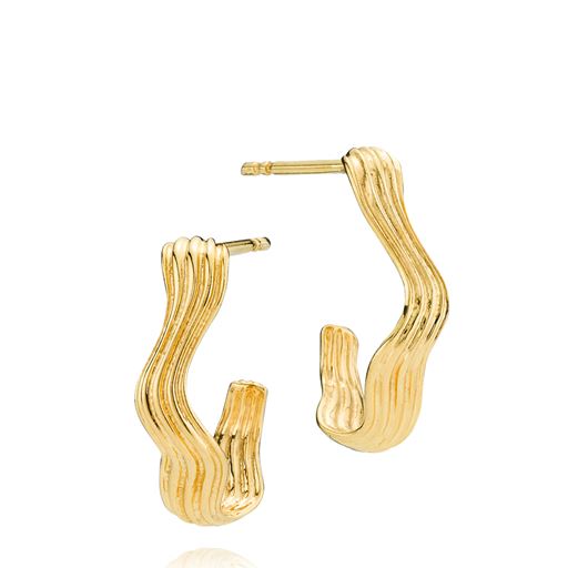 Sistie Silke X Sistie Øreringe, Guld