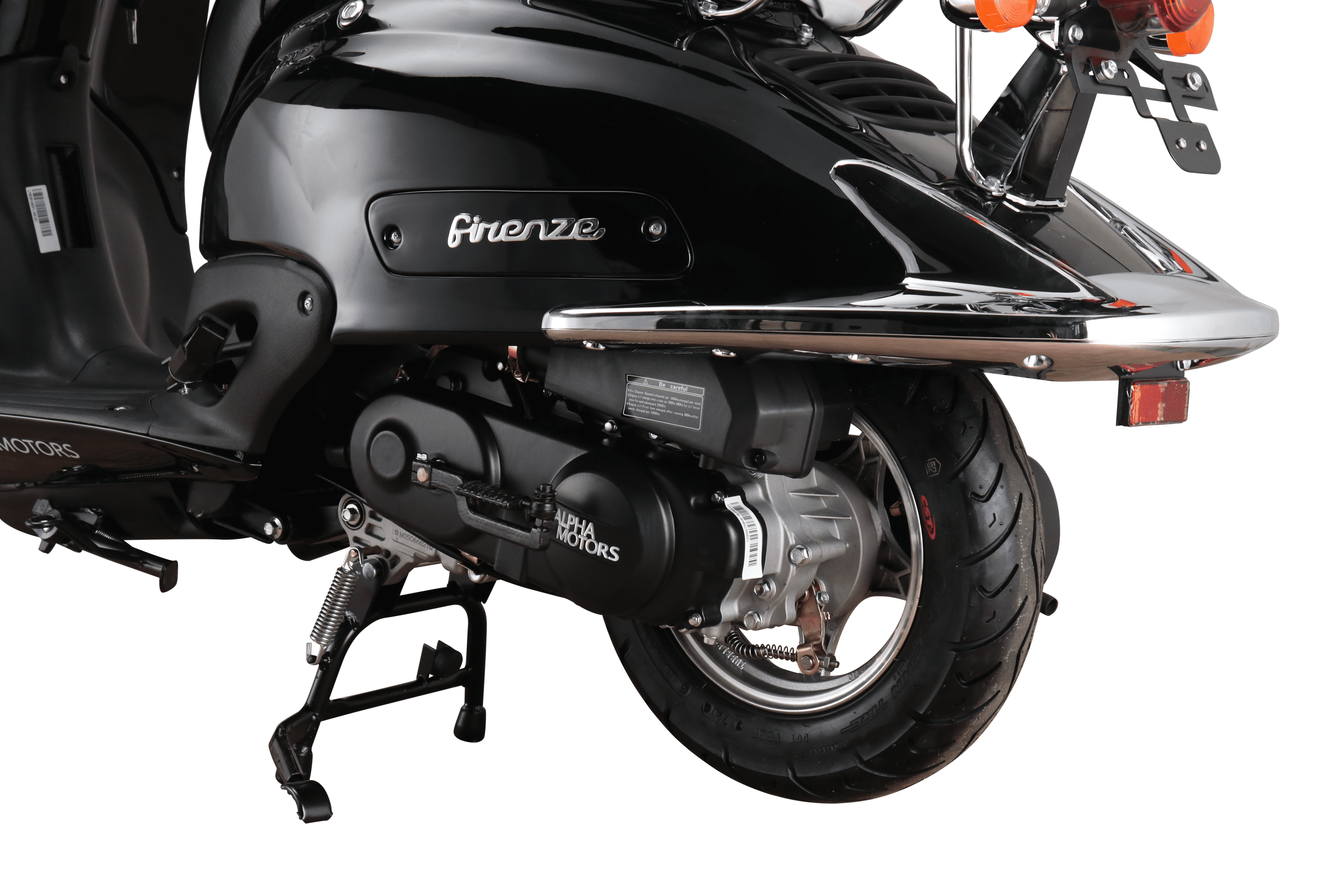 Alpha Motors Motorroller Retro Firenze 50 ccm 45 kmh EURO 5 schwarz