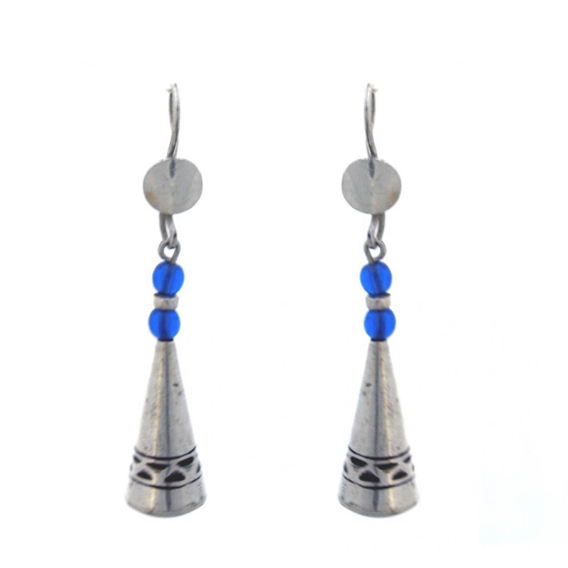 boucles d'oreilles touareg cône