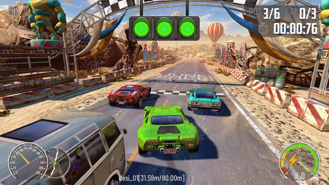 Maxx Tech Turbo Boost Racing Kit- Nintendo Switch
