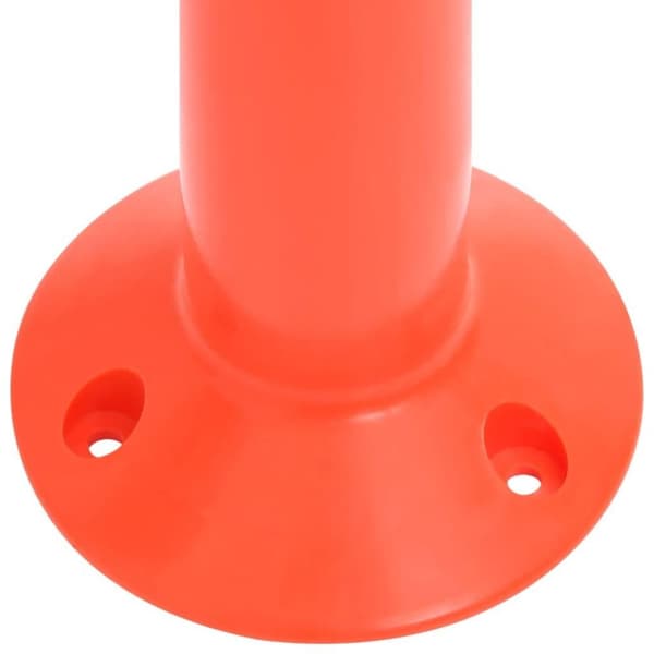 vidaXL Sperrestolper 10 stk 75 cm PE