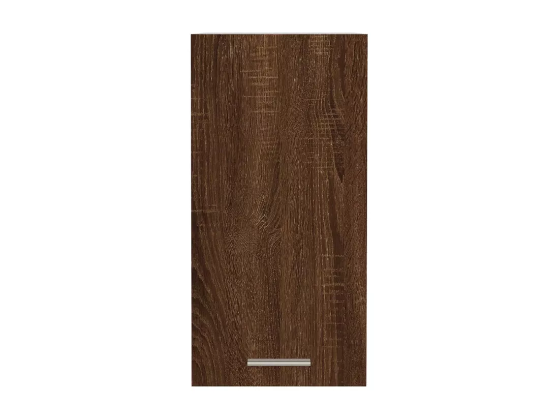 Armoire suspendue Chêne marron 29,5x31x60 cm Bois d'ingénierie